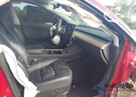 2021 Tesla Model Y Long Range Dual Motor All-Wheel Drive из США, поврежденный, VIN 5YJYGAEE3MF184396